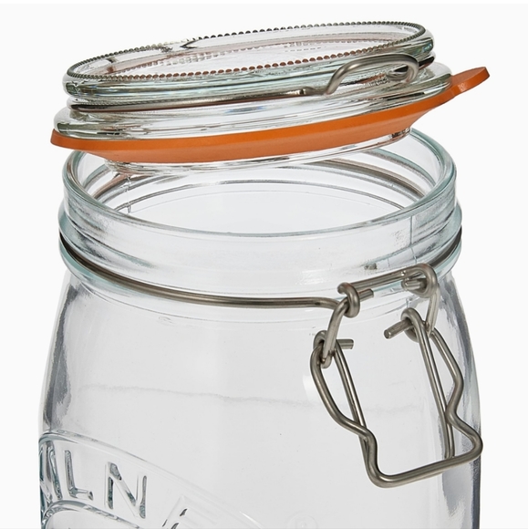 Kilner Round Clip Top Jar, 34-Fl Oz, 1 L - Picture 5 of 8